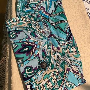 Chico’s Ankle Jeans size 1.5 Groovy print NWOT!